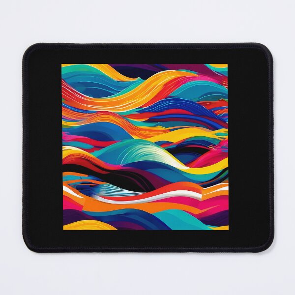 Item preview, Colorful Waves In Everyday Life  designed and sold by KristinaClau.