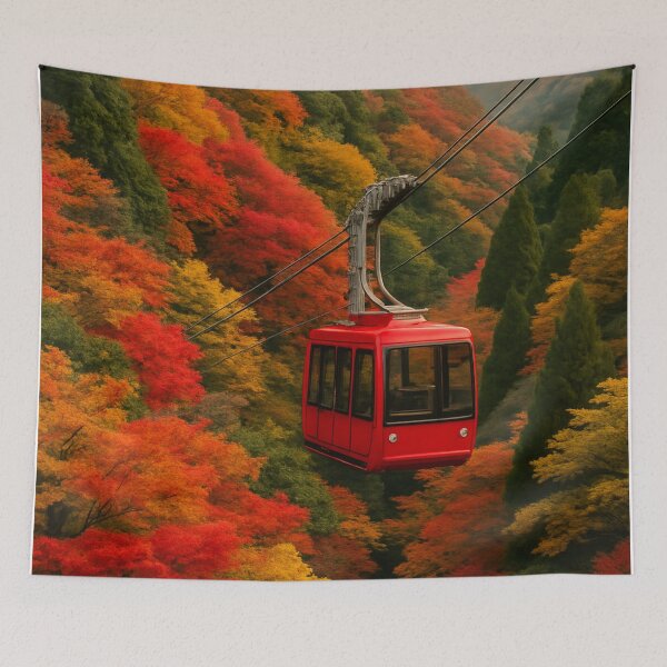 Item preview, Mount Rokko in Autumn, Hyogo, Japan  Description  designed and sold by NihonKamonScape.
