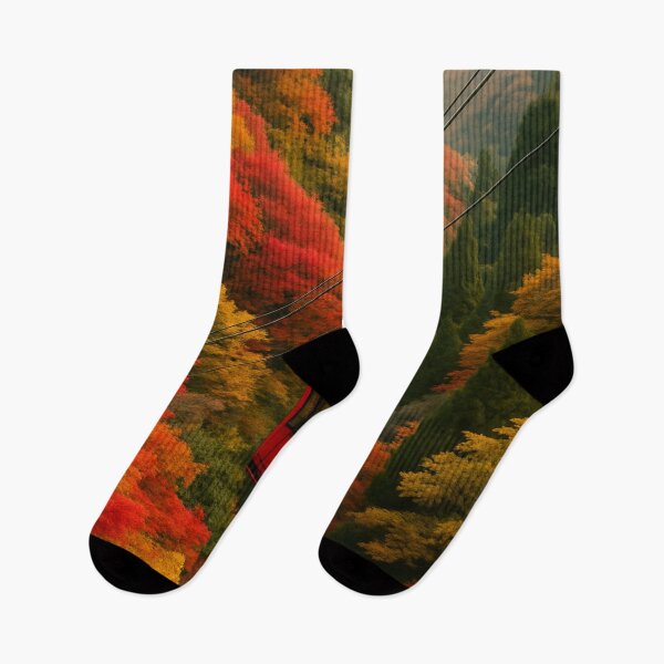 Item preview, Mount Rokko in Autumn, Hyogo, Japan  Description  designed and sold by NihonKamonScape.
