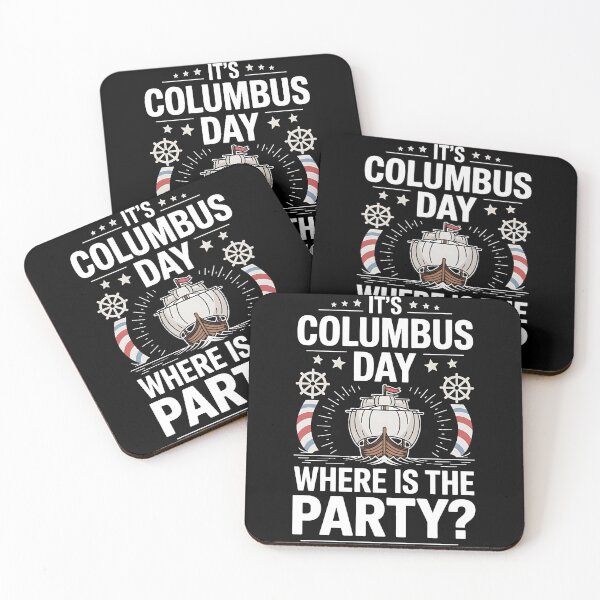 Item preview, It's Columbus Day 1942 American Italian Christopher Columbus designed and sold by BakeryDozen.