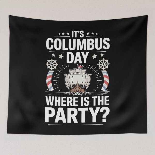 Item preview, It's Columbus Day 1942 American Italian Christopher Columbus designed and sold by BakeryDozen.