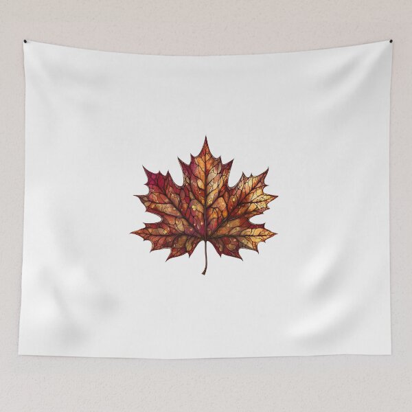 Item preview, Autumn Leaf – Minimalist Fall Season Design designed and sold by GoxyVision.