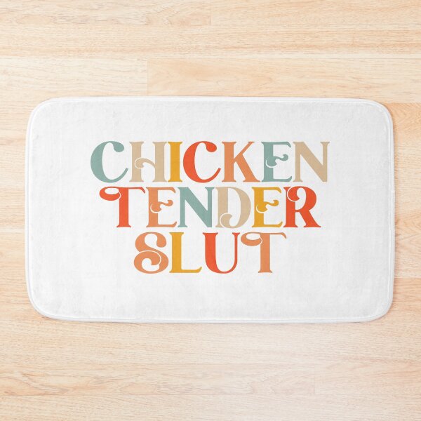 Item preview, Chicken Tender Slut Funny Retro Food Lover Design designed and sold by quptysonatp.