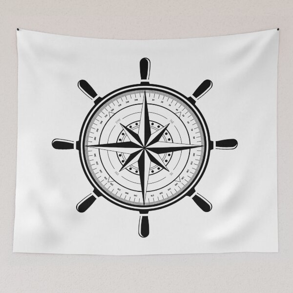 Item preview, Compass steering wheel black designed and sold by PriebeDesign.