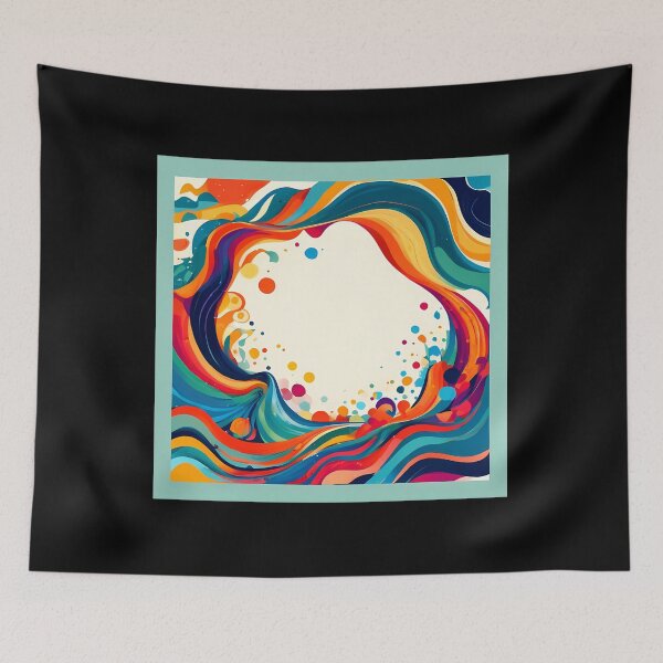 Item preview, Colorful Waves In Everyday Life  designed and sold by VenitaFrances.
