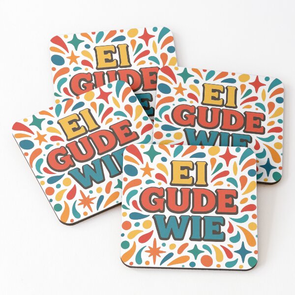 Item preview, EI GUDE WIE ?! - Hello, how are you?! - A friendly greeting in Hessian designed and sold by darky72.