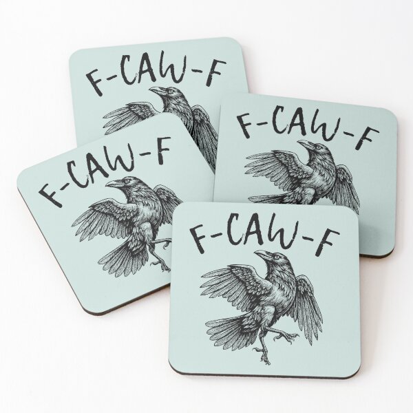 Item preview, F Caw F Funny Crow designed and sold by Darkifun.