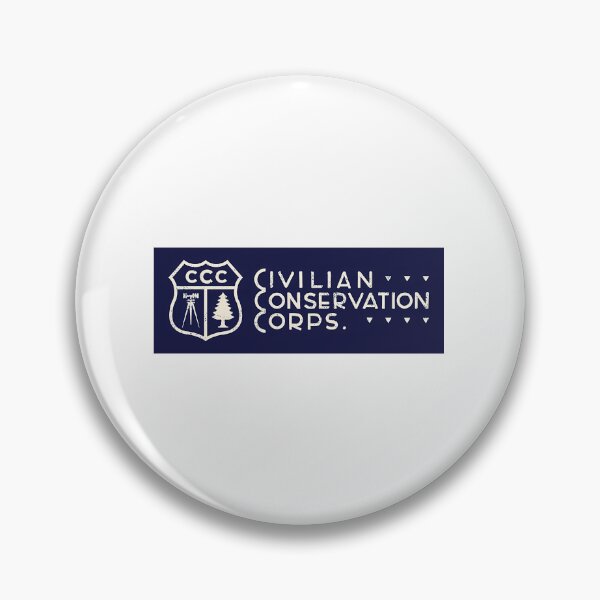 Item preview, Civilian Conservation Corps - Shield Wordmark designed and sold by morrislenin.