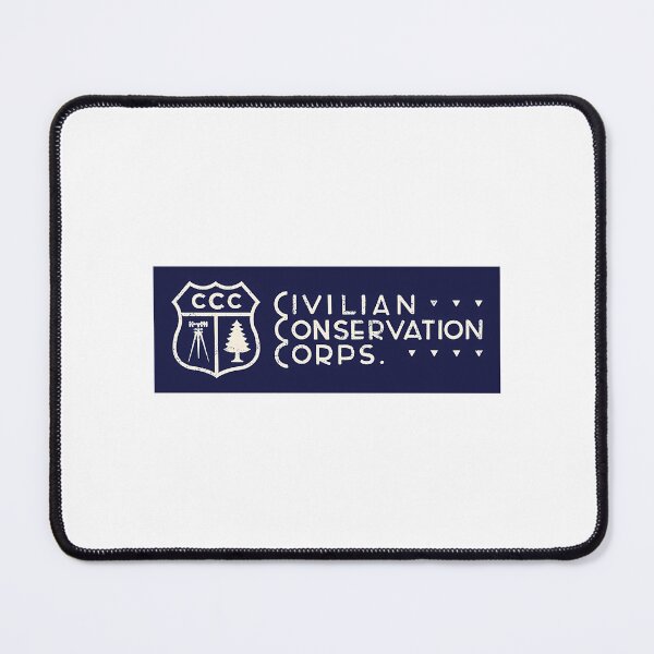 Item preview, Civilian Conservation Corps - Shield Wordmark designed and sold by morrislenin.