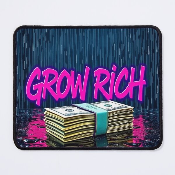 Item preview, Grow Rich Money Mindset designed and sold by StreetWave01.