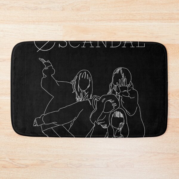 Item preview,  White Ver Scandal Japanese Band Line Art With Logo  designed and sold by DAVIDMCCULLAR.