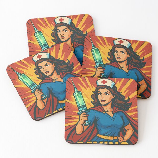 Item preview, Comic Superhero Nurse designed and sold by Day Dreamer.