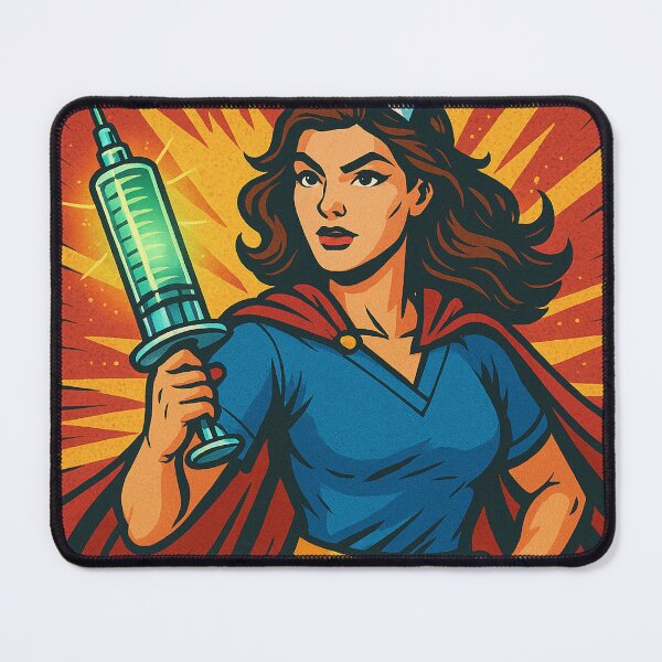 Item preview, Comic Superhero Nurse designed and sold by Day Dreamer.