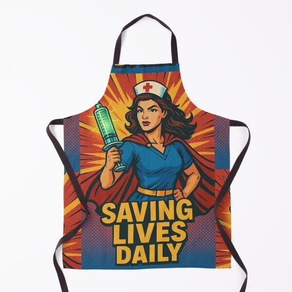 Item preview, Comic Superhero Nurse designed and sold by Day Dreamer.