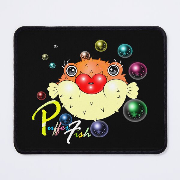 Item preview, Happy pufferfish  designed and sold by Shirley cute art .