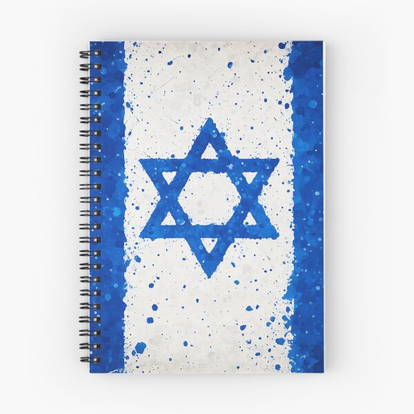Item preview, Abstract Israeli Flag designed and sold by Kaleidoscope Print.