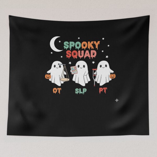 Item preview, Spooky Squad Halloween OT SLP PT Ghost Team designed and sold by Hananiah Merch.