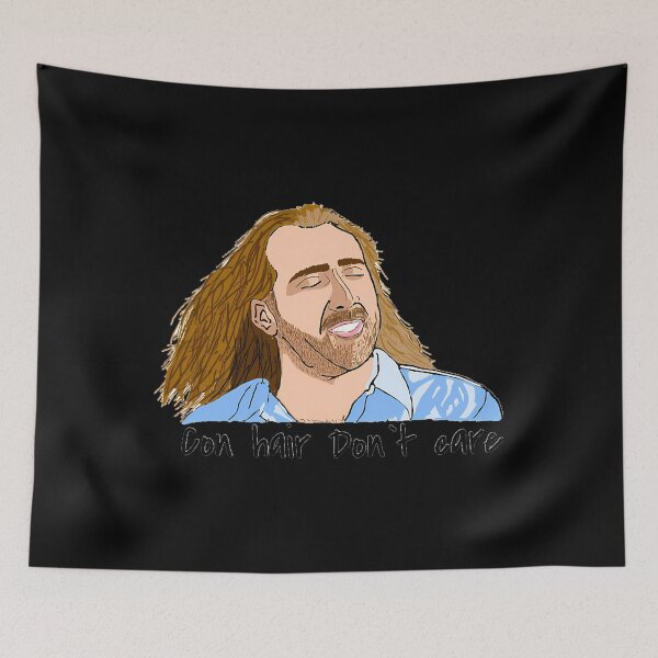 Item preview, Nic Cage Con Air Hair designed and sold by MARYCOLLINSj.