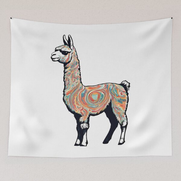Item preview,  Swirly Llama designed and sold by AlenaCassin.