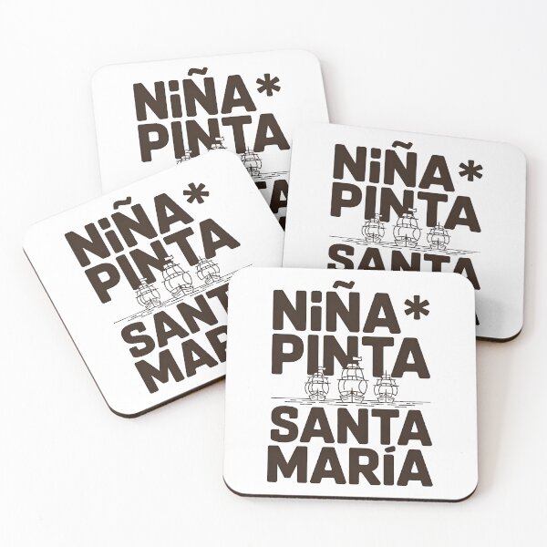 Item preview, Nina Pinta Santa Maria Columbus Day Christopher Columbus designed and sold by BakeryDozen.