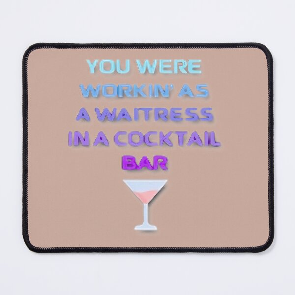 Item preview, Cocktail Bar Waitress Vibes | Limited Edition designed and sold by StewartWitt.