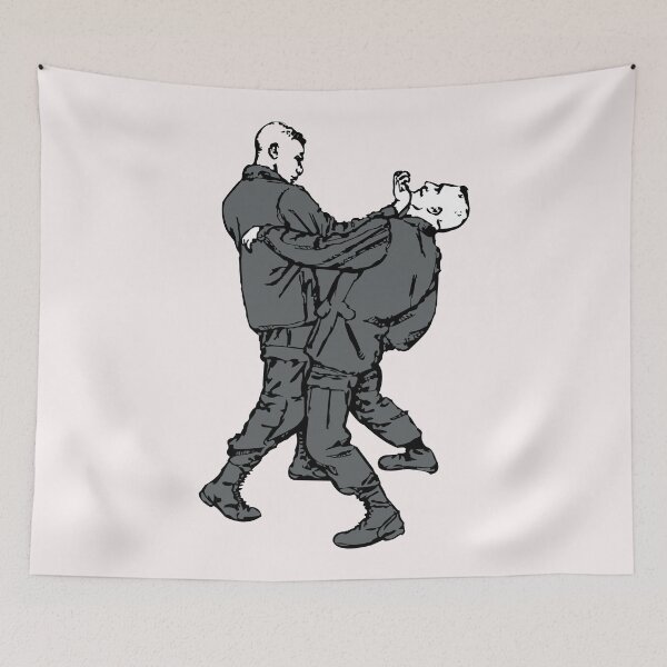 Item preview, Golpe con la palma y el talón al mentón X 300 designed and sold by Military Insignia Products.