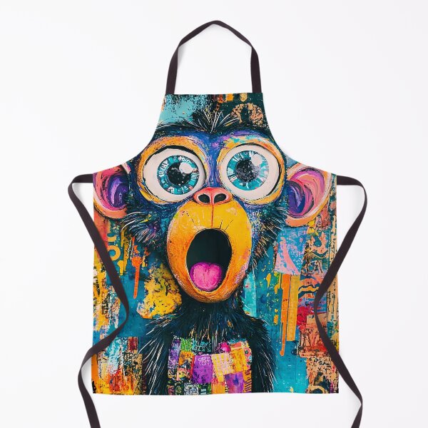 Artikelvorschau, Bunter Affe - Safari Wandkunst entworfen und verkauft von PawPrintStyles.