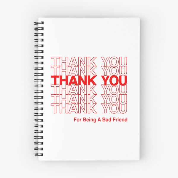 Item preview, BADFRIENDS FUNNY THANK YOU designed and sold by aydapadi.