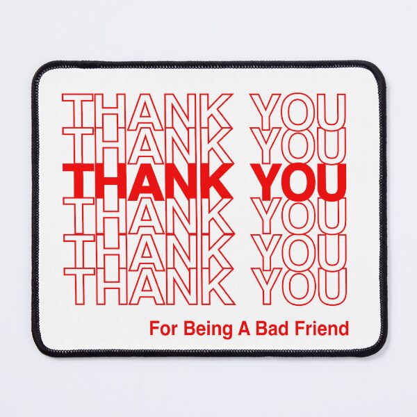 Item preview, BADFRIENDS FUNNY THANK YOU designed and sold by aydapadi.