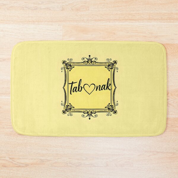 Item preview, Tab♥nak – Elegant Vintage Script in Frame Tabarnak designed and sold by EmeraldeaArt.