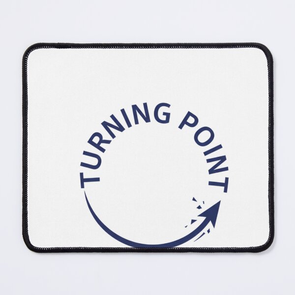 Item preview, Turning Point Circle Arrow Motivational Sticker designed and sold by GeniePixel.