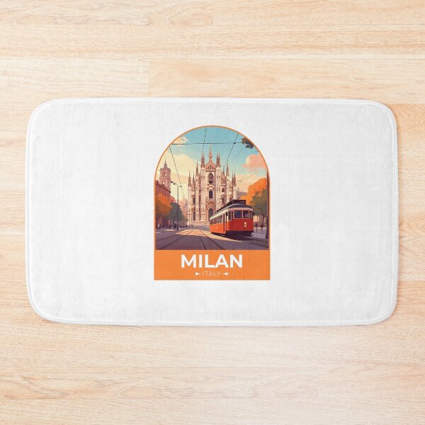 Item preview, Milan Tram Sticker designed and sold by TulipaGraphics.