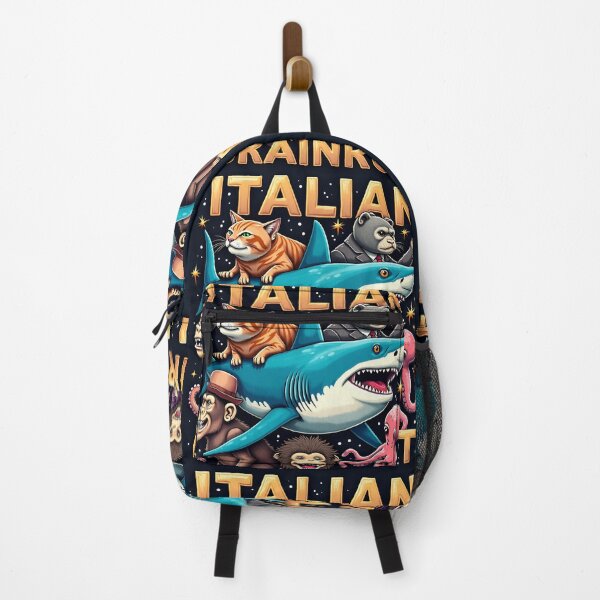 Artikelvorschau, Italian Brainrot – Absurd Animal Collage entworfen und verkauft von Nest & Thread.