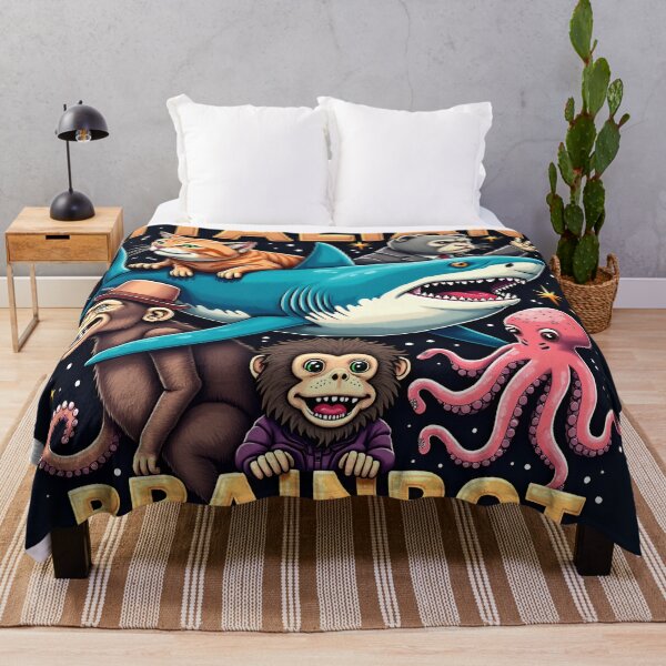 Item preview, Italian Brainrot – Absurd Animal Collage designed and sold by Nest & Thread.