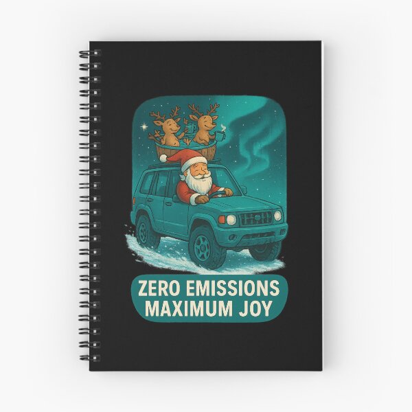 Item preview, Santa’s Zero-Emission 4×4 Adventure designed and sold by DailyDrivesct.