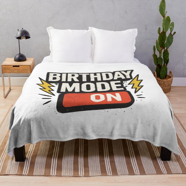 Item preview, Birthday Mode ON Street Style Lightning Design – Cool Birthday Party Vibes designed and sold by AstroGlamStudio.