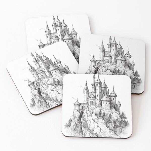 Item preview, Castle of Eternal Peaks designed and sold by ChristophLoll.
