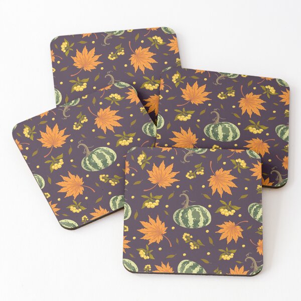 Item preview, Vibrant Pumpkin and Leaf Design Throw Blanket designed and sold by FestivityFinds.