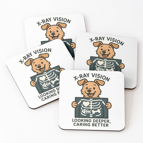 Item preview, X-Ray Vision Dog – Look Deeper, Caring Better designed and sold by Bettybee00.