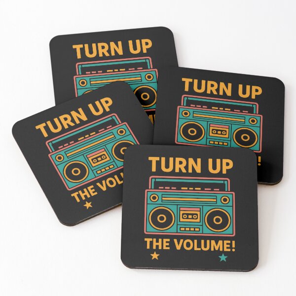 Item preview, Turn Up The Volume Neon Boombox designed and sold by TinyDoodles.