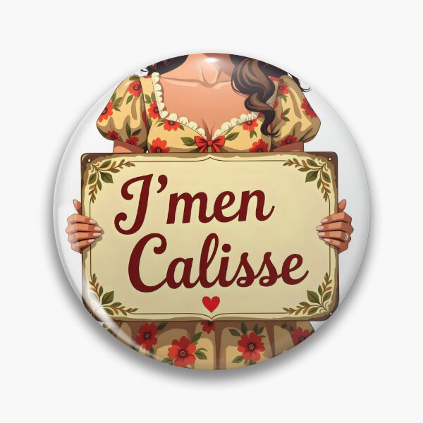 Item preview, J’men Câlisse ♥ – Quebecois Swear with Vintage Flair designed and sold by EmeraldeaArt.