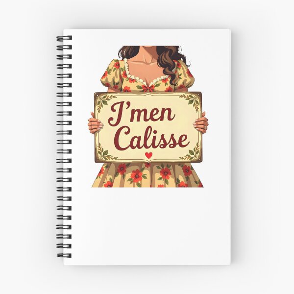 Item preview, J’men Câlisse ♥ – Quebecois Swear with Vintage Flair designed and sold by EmeraldeaArt.