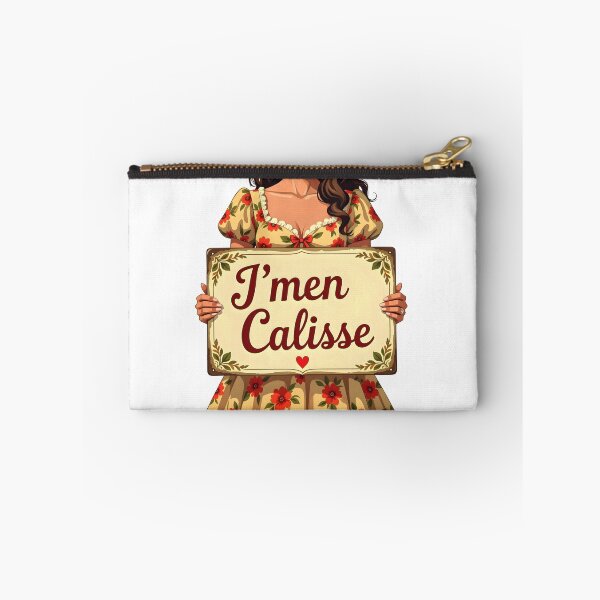 Item preview, J’men Câlisse ♥ – Quebecois Swear with Vintage Flair designed and sold by EmeraldeaArt.