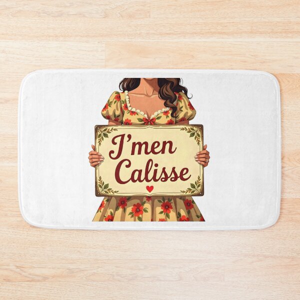 Item preview, J’men Câlisse ♥ – Quebecois Swear with Vintage Flair designed and sold by EmeraldeaArt.