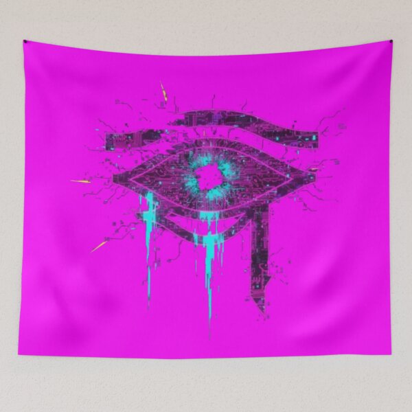 Item preview, Digital Eye of Aether: Cyber-Horus Insight designed and sold by trend-forge.
