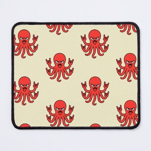 Item preview, Rock On Octopus – Funny Angry Octopus Throwing Horns designed and sold by Imaginationbeyond.