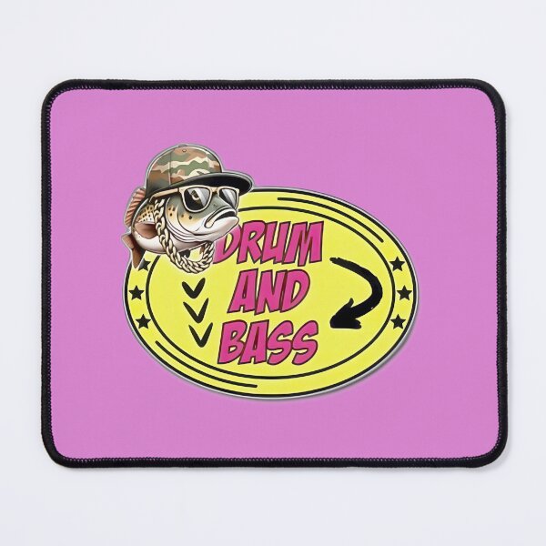 Item preview, Cool Dnb Bass Fish Swag Design | Limited Edition designed and sold by StewartWitt.