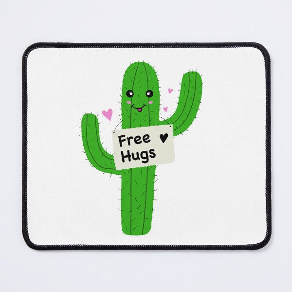 Item preview, Cute Cactus "Free Hugs" designed and sold by alexandra_belloc.