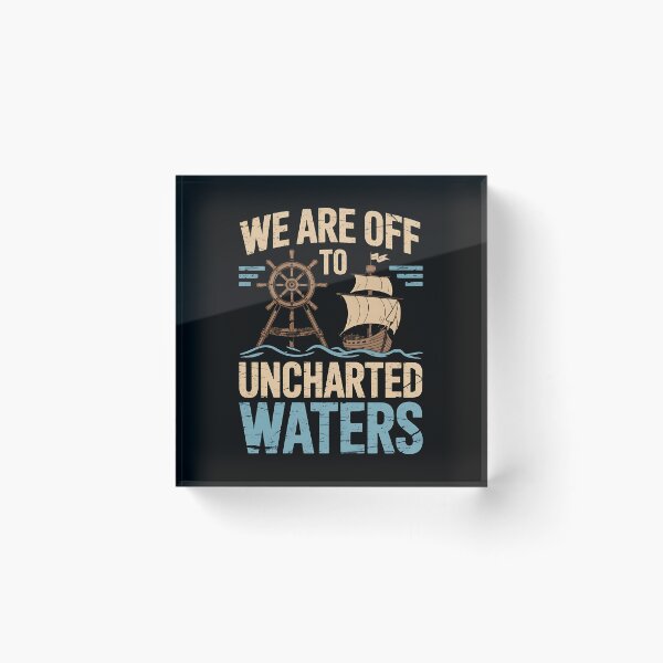 Item preview, We Are Off To Uncharted Waters Columbus Day designed and sold by BakeryDozen.