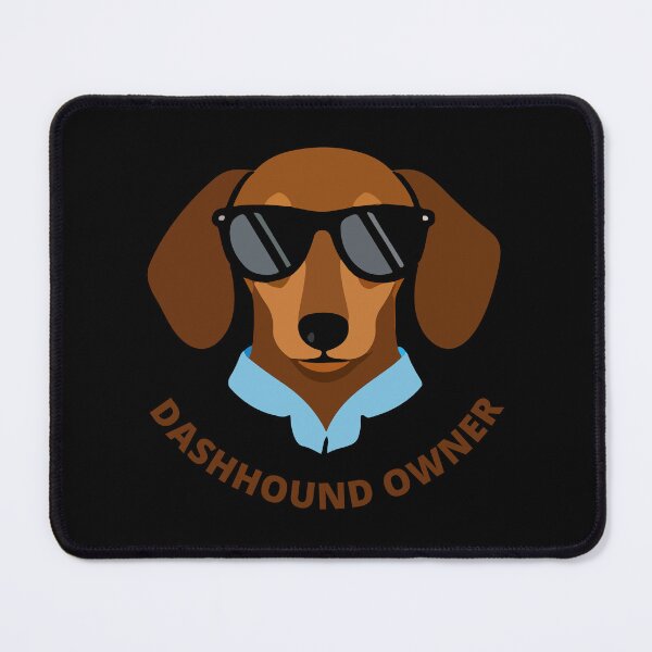 Item preview, Dachshund Owner | Bold Badge Style | Doxie Graphic Logo designed and sold by pick-o-print.